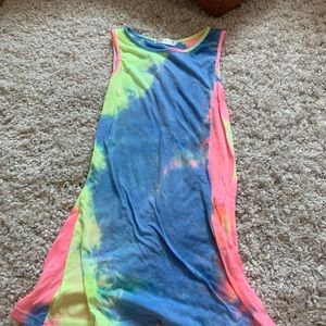 tie-dye dress